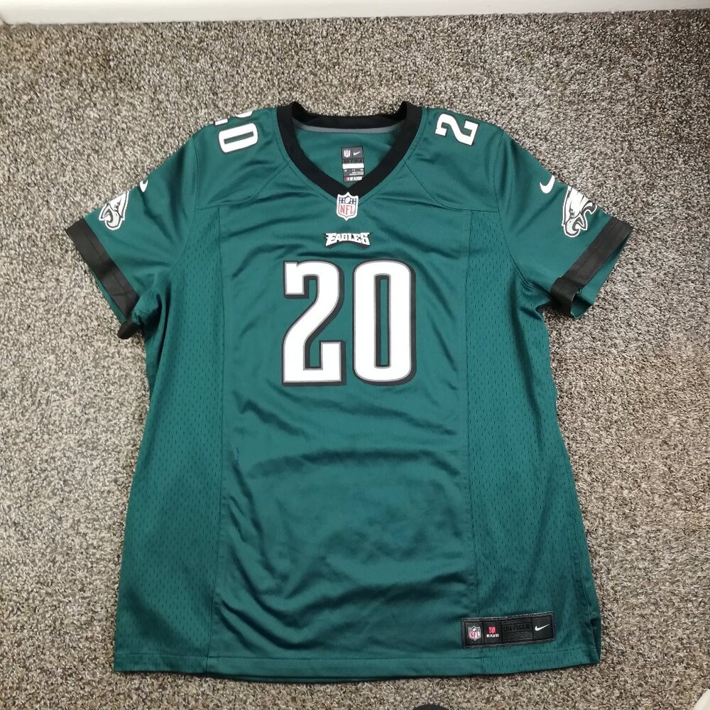Philadelphia Eagles Jersey Nike On Field Womens 2XL Brian Dawkins Green